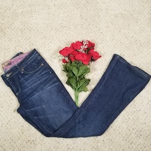 PAIGE Premium Denim Dark Wash Bootcut Jeans